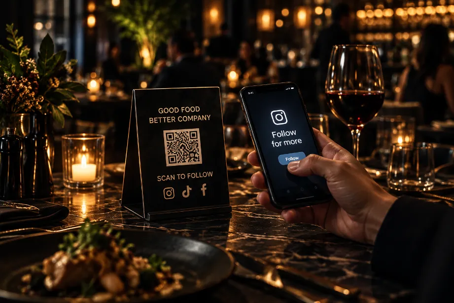 Restaurant audience growth campaign by CineGrow